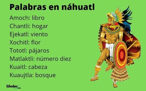 100 PALABRAS EN NAHUATL y su Significado ¡Descúbrelas!
