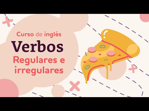 20 VERBOS REGULARES en INGLÉS y ESPAÑOL ¡Descúbrelos!
