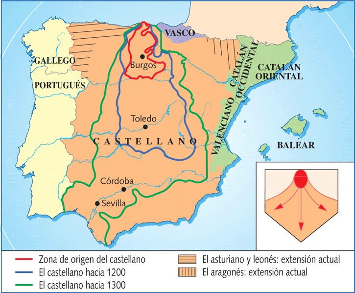 A TRAVÉS DEL TIEMPO: El ESPAÑOL y su EVOLUCIÓN GLOBAL