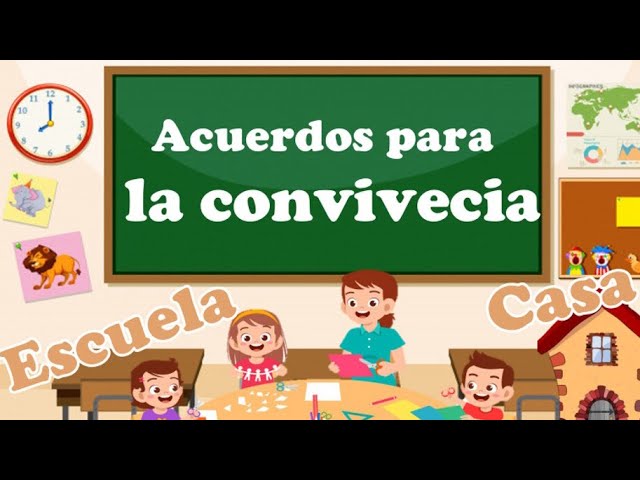 ACUERDOS DE CONVIVENCIA EN CASA: ¡APRENDE DIVERTIDO!