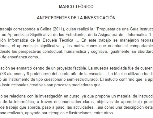ANTECEDENTES DE UN PROYECTO: QUÉ SON Y CÓMO HACERLOS