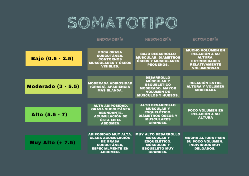 ANTROPOMETRÍA: Tipos y NUTRICIÓN que influyen en TI