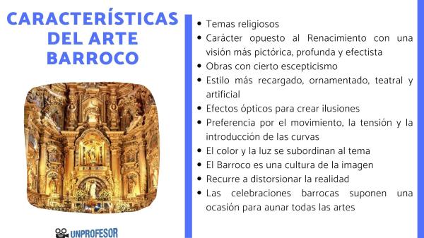 BARROCO: DESCUBRE su SIGNIFICADO y CARACTERÍSTICAS
