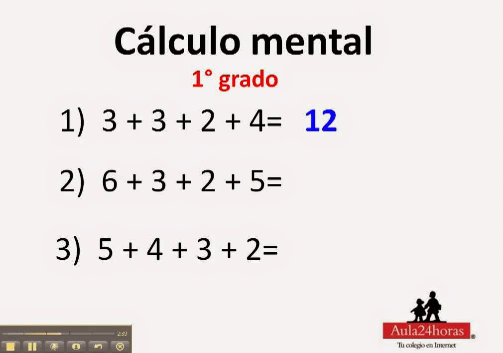 CÁLCULO MENTAL: Aprende 4º Primaria RÁPIDO y FÁCIL