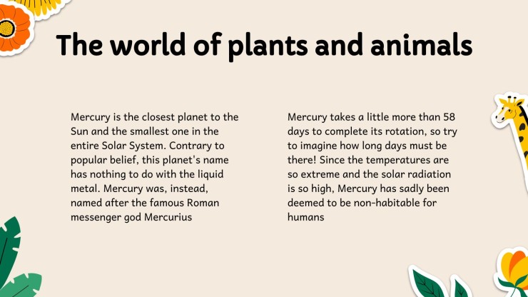 Características de ANIMALES y PLANTAS: ¡Descúbrelas!