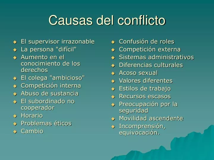 CAUSAS de los CONFLICTOS TERRITORIALES: ¡Descúbrelas!