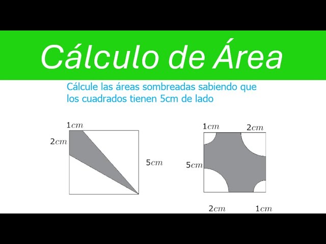 Cómo calcular áreas sombreadas de forma fácil y rápida
