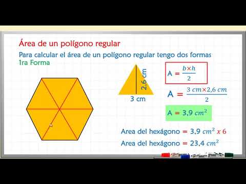 Cómo calcular el ÁREA y PERÍMETRO de POLÍGONOS REGULARES fácilmente