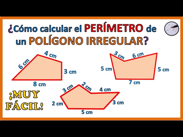 CÓMO CALCULAR el PERÍMETRO de POLÍGONOS FÁCILMENTE