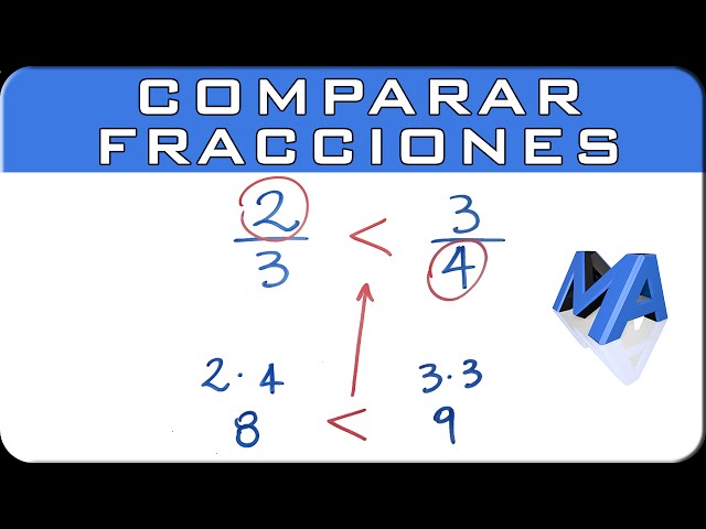 Cómo comparar números fraccionarios de forma fácil y efectiva