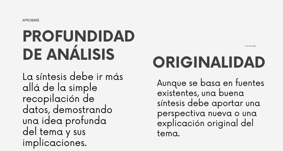 Cómo hacer una síntesis de manera fácil y efectiva