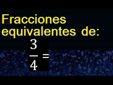 Cómo puedes encontrar fracciones equivalentes a 3 fácilmente