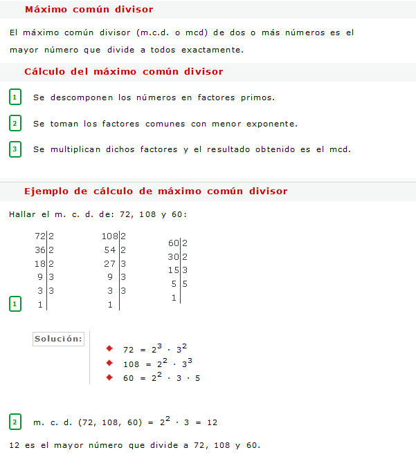 Cómo resolver fácilmente problemas de MCD y MCM en 2º de ESO