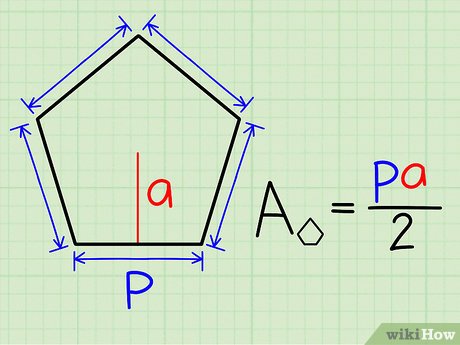Cómo se calcula el área de un pentágono Métodos y ejemplos