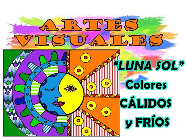 Cómo se combinan colores cálidos y fríos en sol y luna