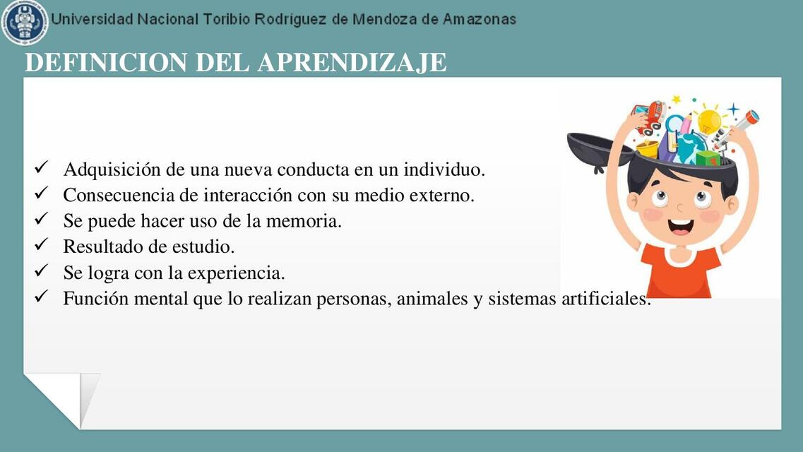 CONCEPTUALIZACIÓN del APRENDIZAJE: Definición y Más
