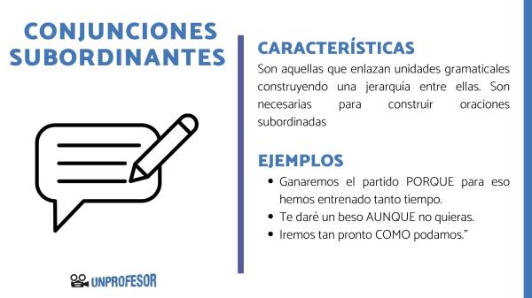 CONJUNCIONES SUBORDINANTES: CLAVE para tu ESCRITURA