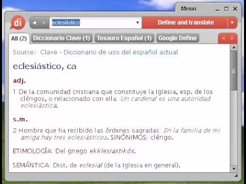 Cuál es el significado y la definición clara de Eclesiástico