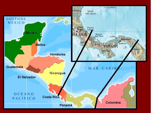 Cuál es la definición, significado y conceptos clave del istmo