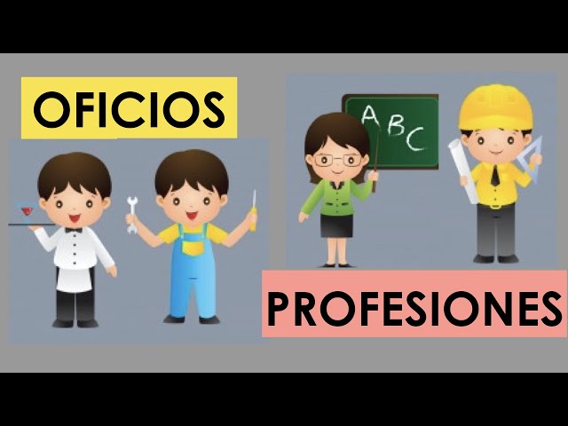 Cuál es la diferencia entre oficio y profesión en el trabajo