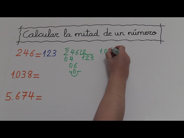 Cuál es la mitad de 120 y cómo puedes descubrir su valor