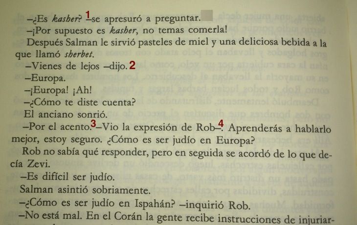 Cuál es un ejemplo claro y útil de diálogo con acotaciones