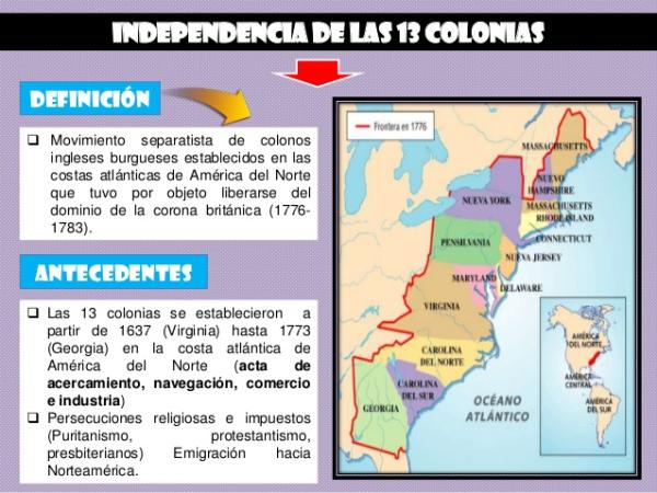 Cuáles fueron los orígenes y el proceso de independencia de las Trece Colonias