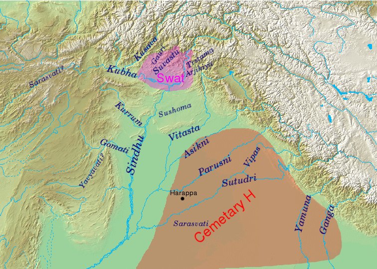 Cuáles ríos de India impactaron su civilización antigua