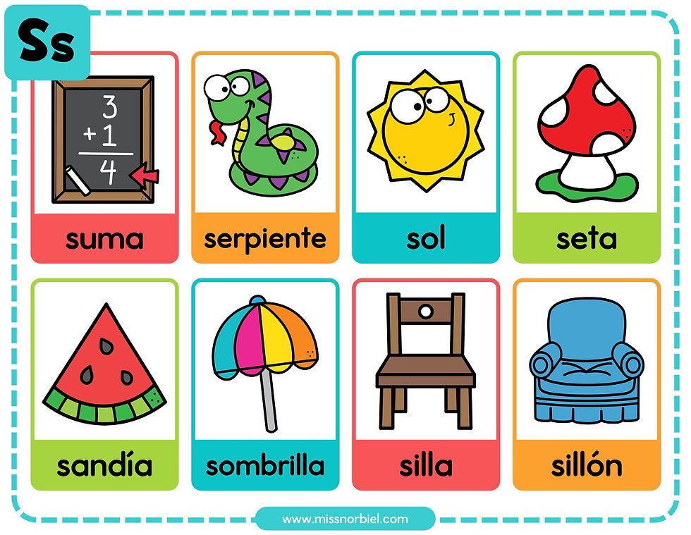 Cuáles son 100 ejemplos imprescindibles de palabras con sr