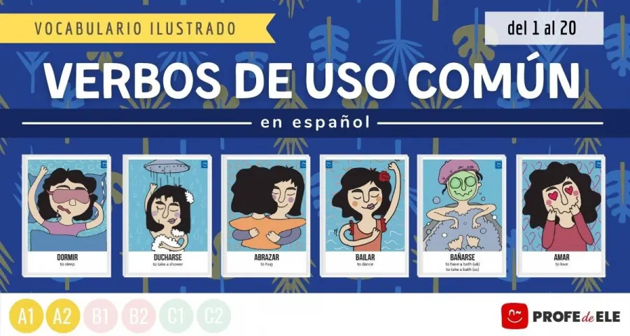 Cuáles son 100 verbos en tercera persona con oraciones claras