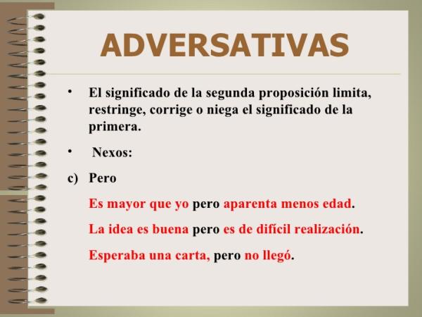 Cuáles son 30 ejemplos claros de conectores adversativos