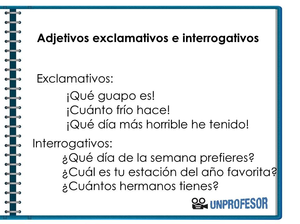 Cuáles son 50 ejemplos impactantes de adjetivos exclamativos