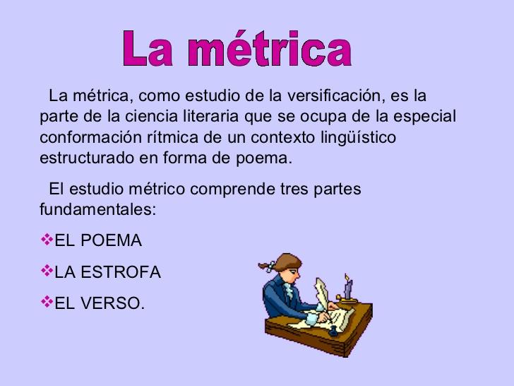 Cuáles son ejemplos claros y útiles de métrica en un poema