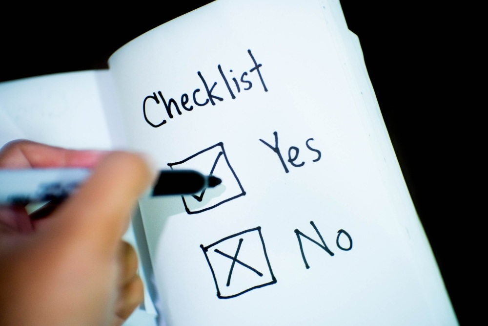 Cuáles son el concepto, beneficios y pasos para hacer un checklist