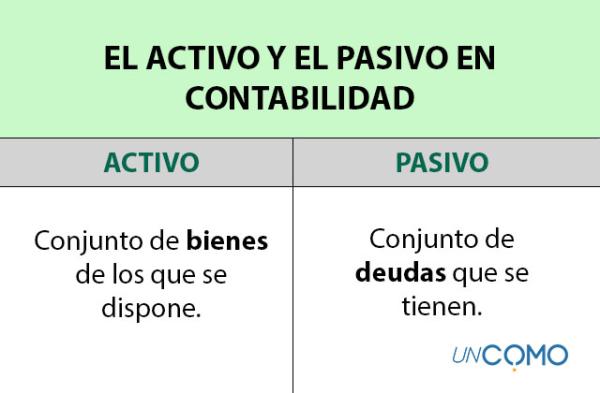 Cuáles son el concepto de pasivo y sus diferencias con el activo