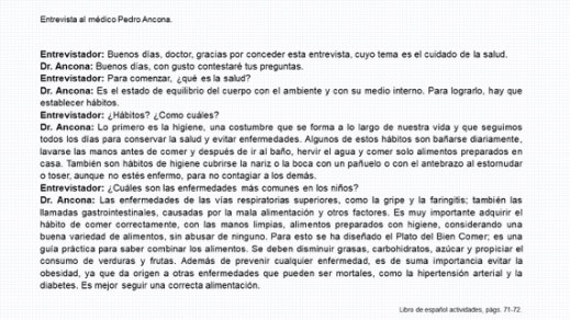 Cuáles son las características de los signos de interrogación en entrevistas