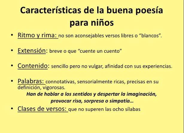 Cuáles son las características y definición de la poesía