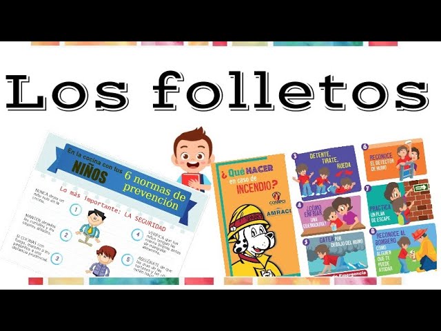Cuáles son las características y el valor de los folletos
