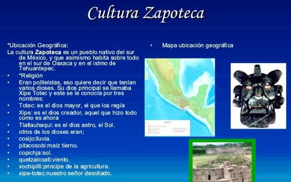 Cuáles son las características y la cultura de los Zapotecas