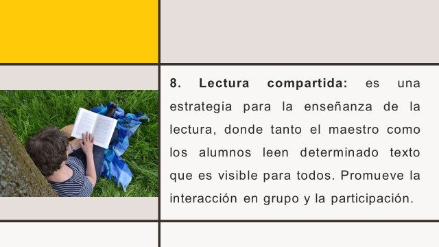 Cuáles son las modalidades de lectura y cuáles son sus tipos