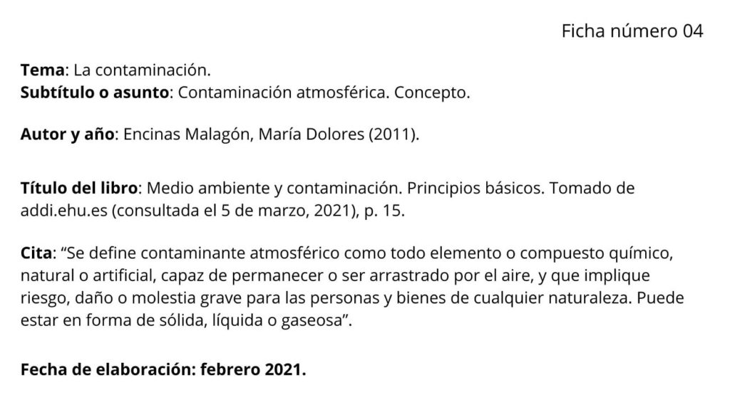 Cuáles son los 10 ejemplos imprescindibles de fichas textuales