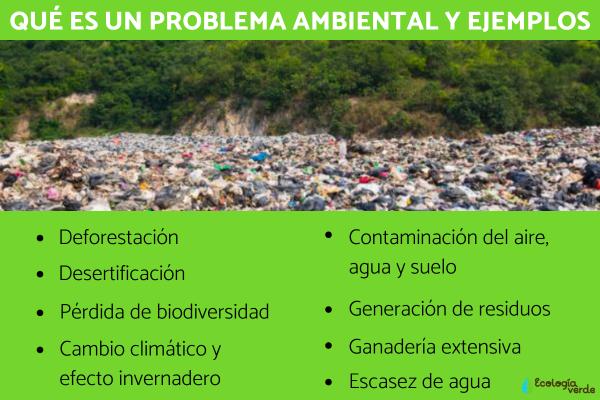 Cuáles son los 20 problemas ambientales más impactantes hoy