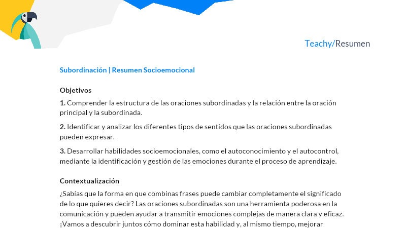 Cuáles son los ejemplos de oraciones subordinadas más impactantes