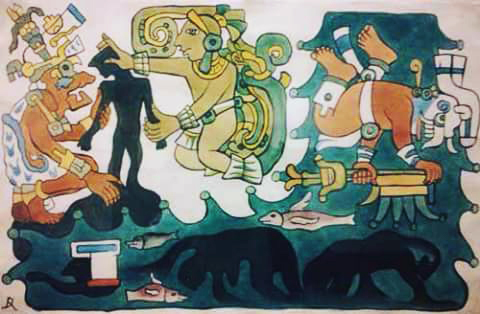Cuáles son los mitos del universo y la vida en el origen maya