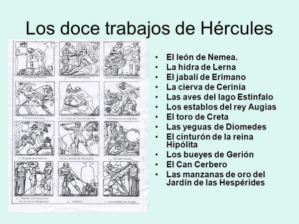 Cuáles son los mitos, historia y trabajos de Hércules