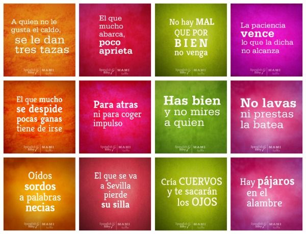 Cuáles son los refranes y dichos populares más interesantes
