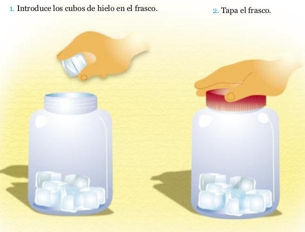 CUBO DE HIELO: ¡Descubre lo que sucede AL CALENTARLO!