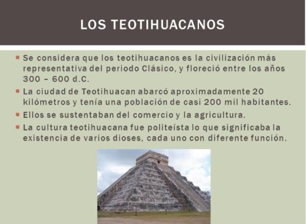 CULTURAS TEOTIHUACANAS: Historia y APORTES interesantes