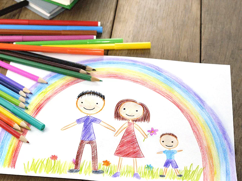 DIBUJO DE TI: Actividades en Familia para Aprender