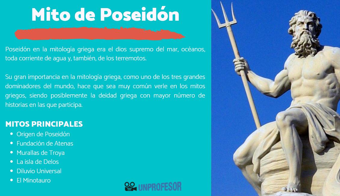 Dios Poseidón: Historia y Características del DUEÑO DEL MAR